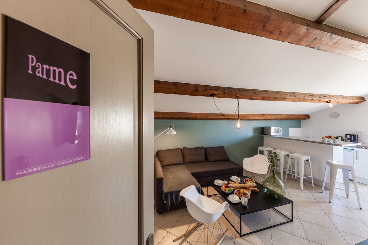 Les Cocons - Appartements d'Hôtes Design Marselha Exterior foto